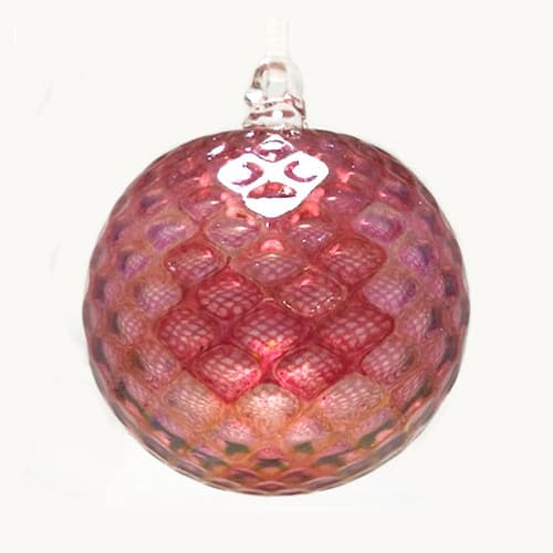 Design Your Own Piece red Diamond Optic Ornament